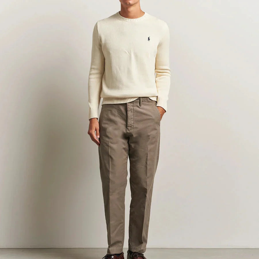 [1 KAUFEN, 2 BEKOMMEN] Baumwoll-Rundhalspullover RL